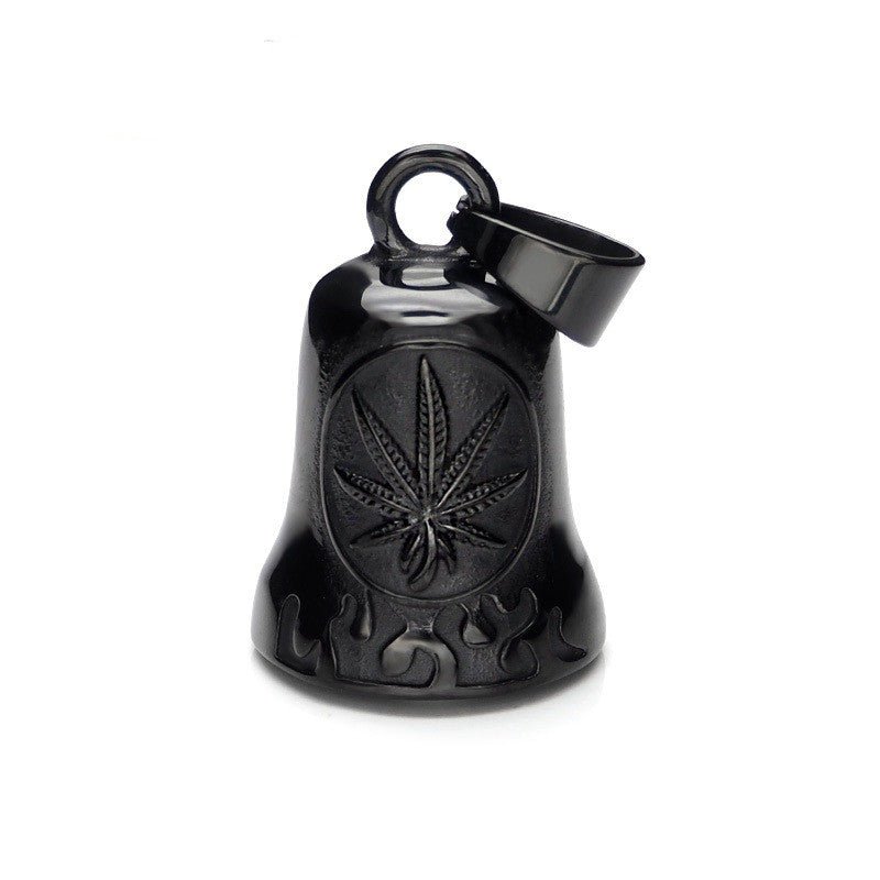 420 Flames Guardian Bell - BLACK -Walters Motorcycle Wear Australia