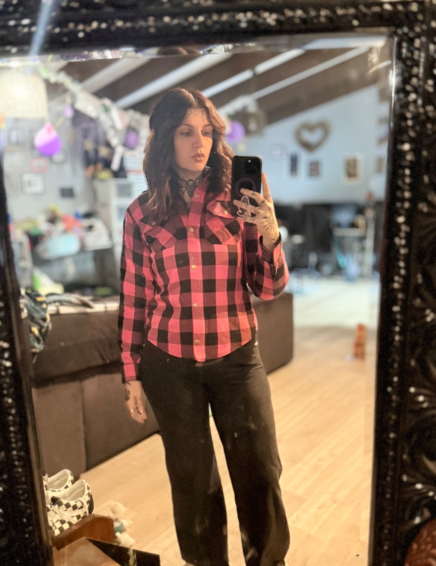 (PRE-ORDER) The Valkyrie - Women’s Motorcycle KEVLAR Flannel Shirt- Walters Motorcycle Wear Australia
