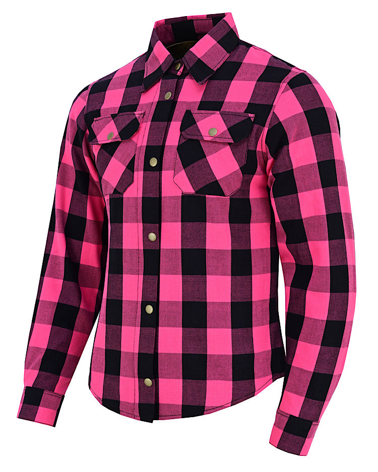 (PRE-ORDER) The Valkyrie - Women’s Motorcycle KEVLAR Flannel Shirt- Walters Motorcycle Wear Australia