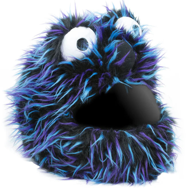 Monster - Blue, Purple and Black - Motorcycle Helmet Cover - - Motoloot - Australia