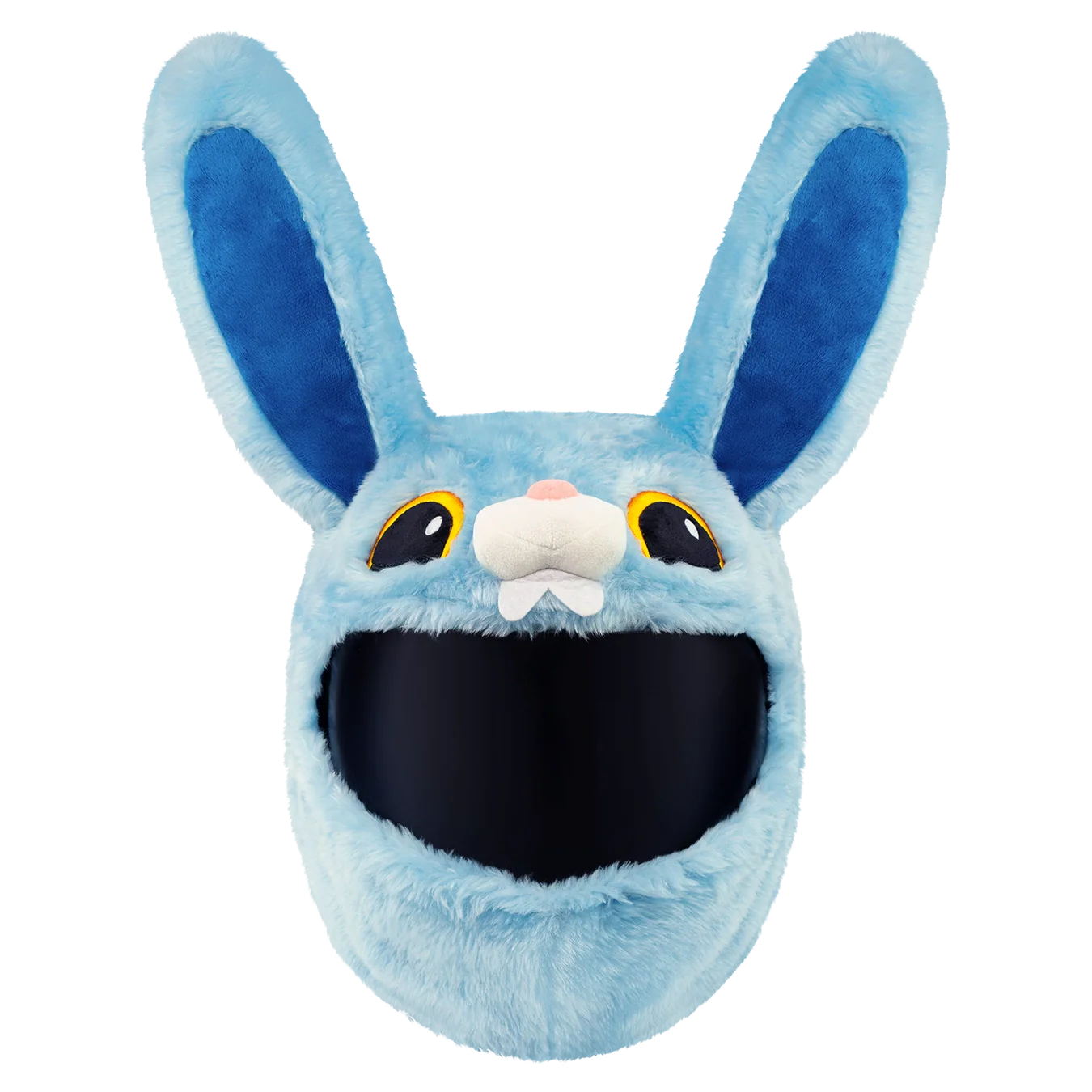 Motorcycle Helmet Cover - Blue Bunny - Motoloot Australia