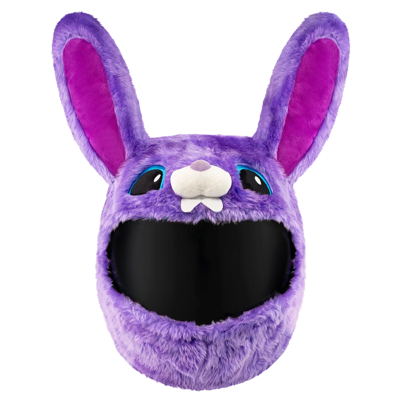 Motorcycle Helmet Cover - Purple Bunny - Motoloot AUSTRALIA