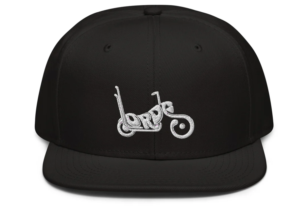 Chopper Cult Embroidered Hat - TRUCKER - Lords Of Gastown Australia (white EMB)