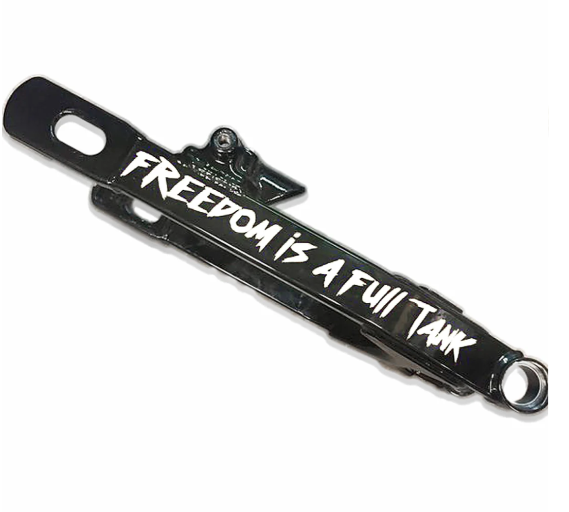 Lords x Freedom is a Full Tank Die Cut Swingarm Decal - Lors Of Gastown