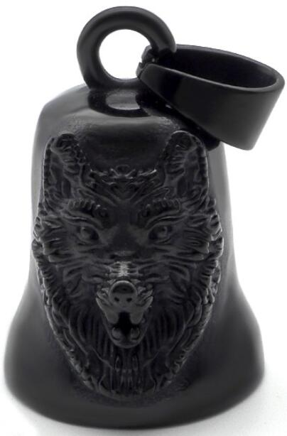 Wolf Guardian Bell - BLACK - Walters Motorcycle Wear Australia