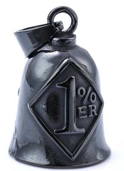 1 % Guardian Bell - BLACK -Walters Motorcycle Wear Australia