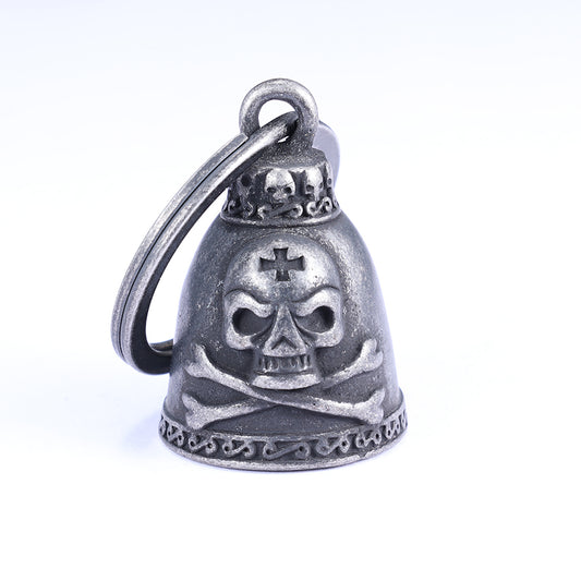 Skull & Bones Guardian Bell - VINTAGE - Walters Motorcycle Wear Australia