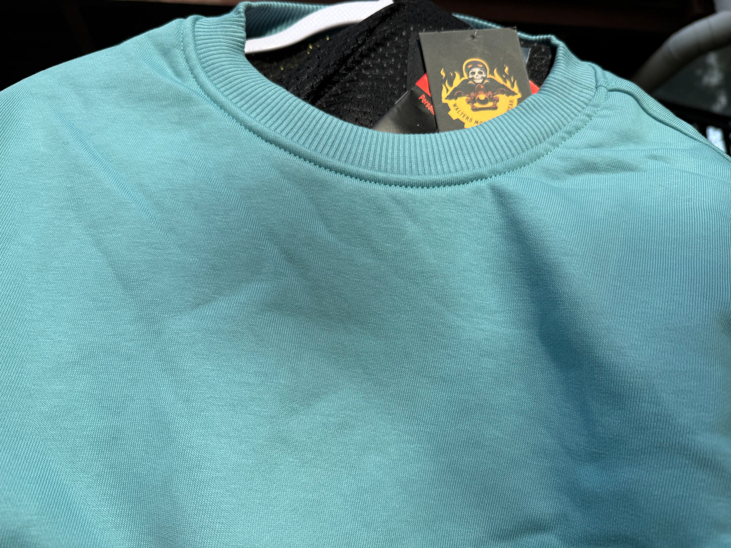 BLUE- The Phantom – Armored Pullover T-Shirt - Walters Motorcycle Wear Australia