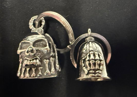 Bones Guardian Bell XL- SILVER -Walters Motorcycle Wear Australia