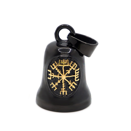 BLACK/GOLD  Helm of Awe Guardian Bell - Walters Motorcycle Wear Australia 