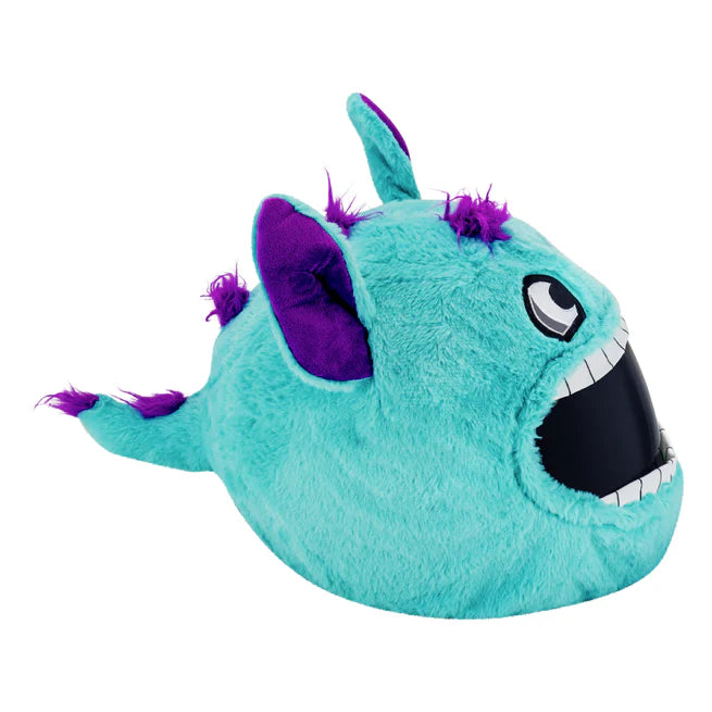 Crazy Blue Monster - Motorcycle Helmet Cover - Motoloot - Australia