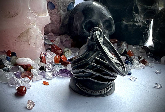 Born To Be Free Boobies - VINTAGE -Guardian Bell - Walters Motorcycle Wear Australia
