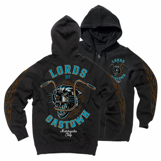 Gastown Wild Zip Up Hoodie - Lords Of Gastown Australia