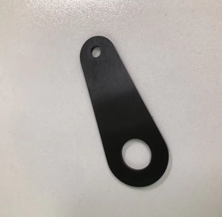 BLACK  Stainless Steel Chrome Guardian Bell Hanger for Motorcycles - Tapering Bracket