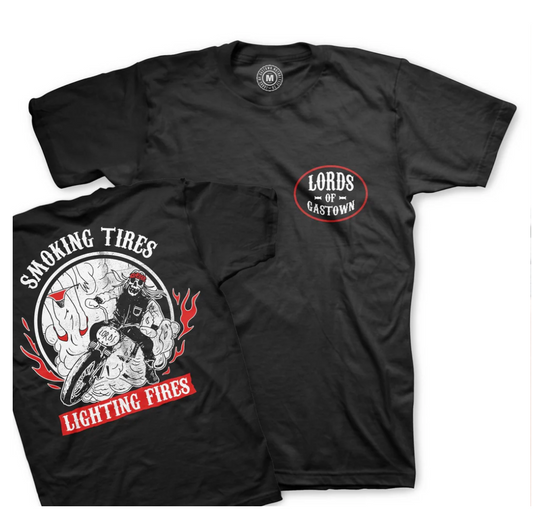 Smoking Tires Tee -  Lords Of Gastown Australia